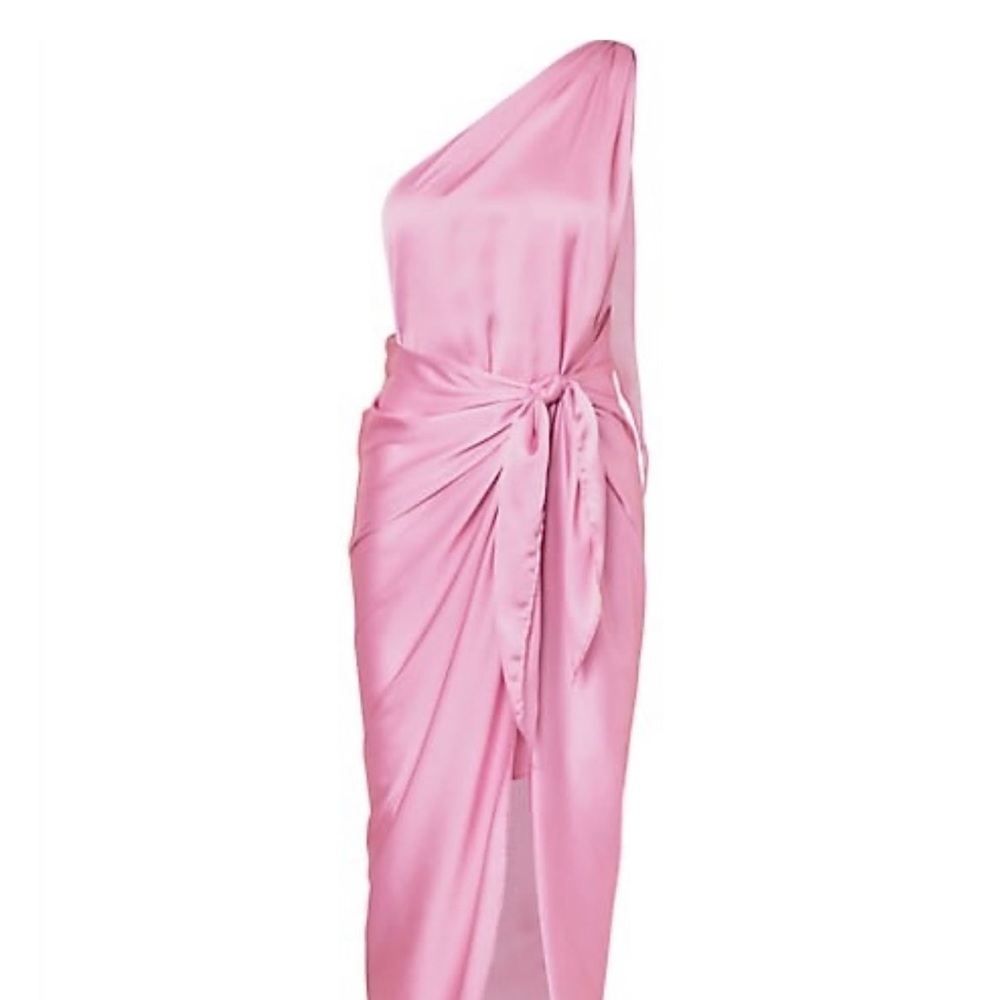 Baobob Marea One-Shoulder Draped Dress